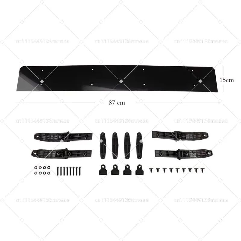 Roof Rack Wind Deflector Silent Noise Reduction Auto Top Crossbar Aerodynamic Spare Components