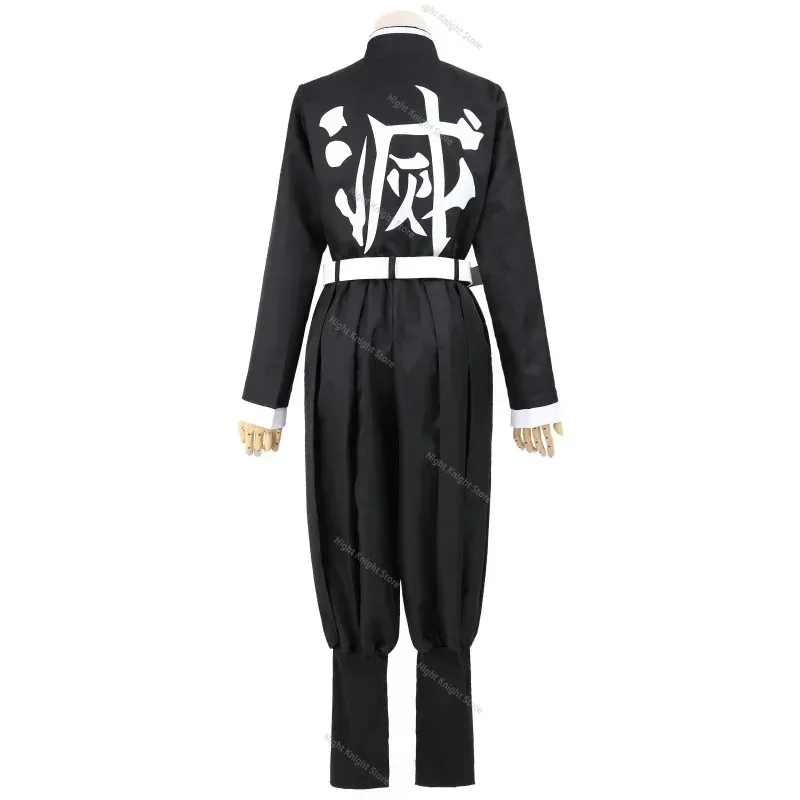 Anime demônio assassino kimetsu não yaiba iuro obanai haori quimono cosplay traje peruca cobra branca acessórios custo de halloween