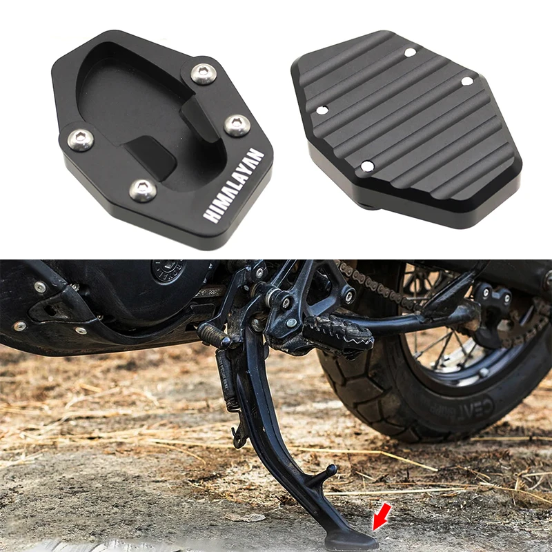 For Himalaya 450 HIMALAYAN 450 2024 2025 Motorcycle Enlarged Bracket Extension Plate Pad Side Bracket Accessories