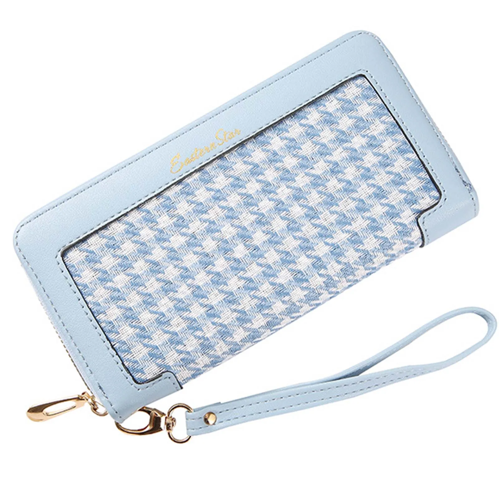 

Women's Long Wallet With Jacquards Canvass Large Capacity Portable Coin Purse Money Storage Supplies Women's Zero Wallet