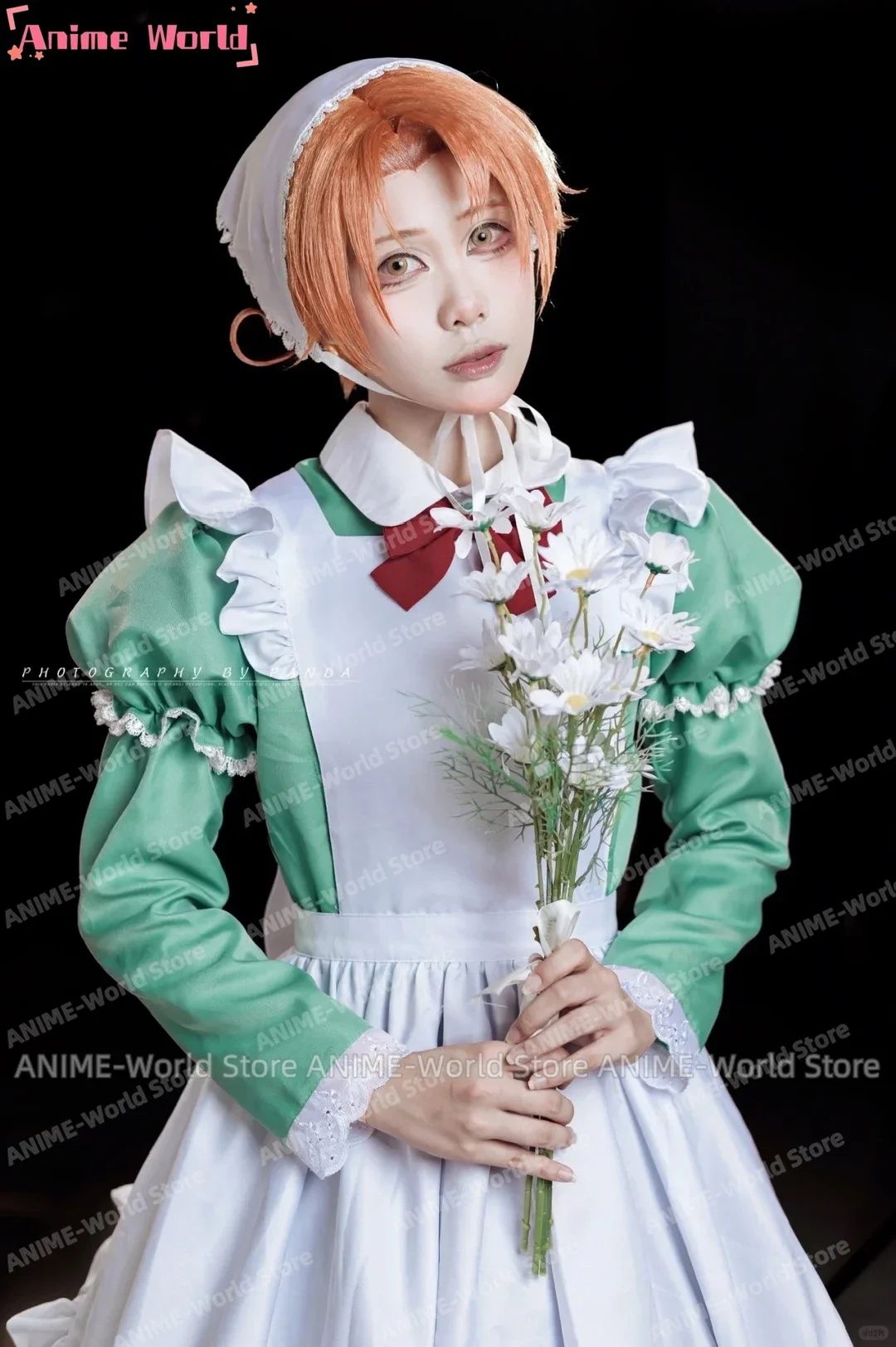 《Custom Size》APH Axis Powers Hetalia Italy COSPLAY Custom APH Italy Halloween PARTY Dress Cos Wig