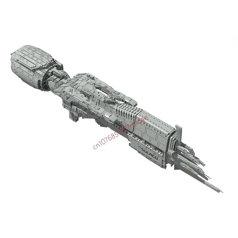 9737PCS space Movie Series USS SULACO 9816 Science Fiction Spacecraft Model DIY creative ideas Children Toy Gift Building Blocks