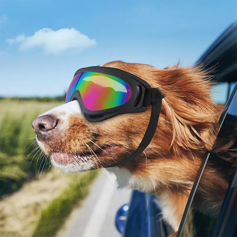 New dog goggles, waterproof, windproof, snow proof, UV resistant sunglasses, pet glasses