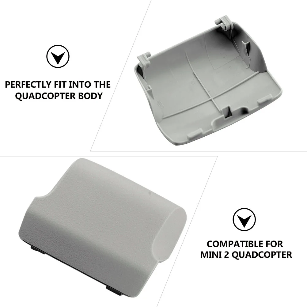 

Tag Drone Compartment Rear Cover Protective Lid Solar Panels Grey Plastic Mini