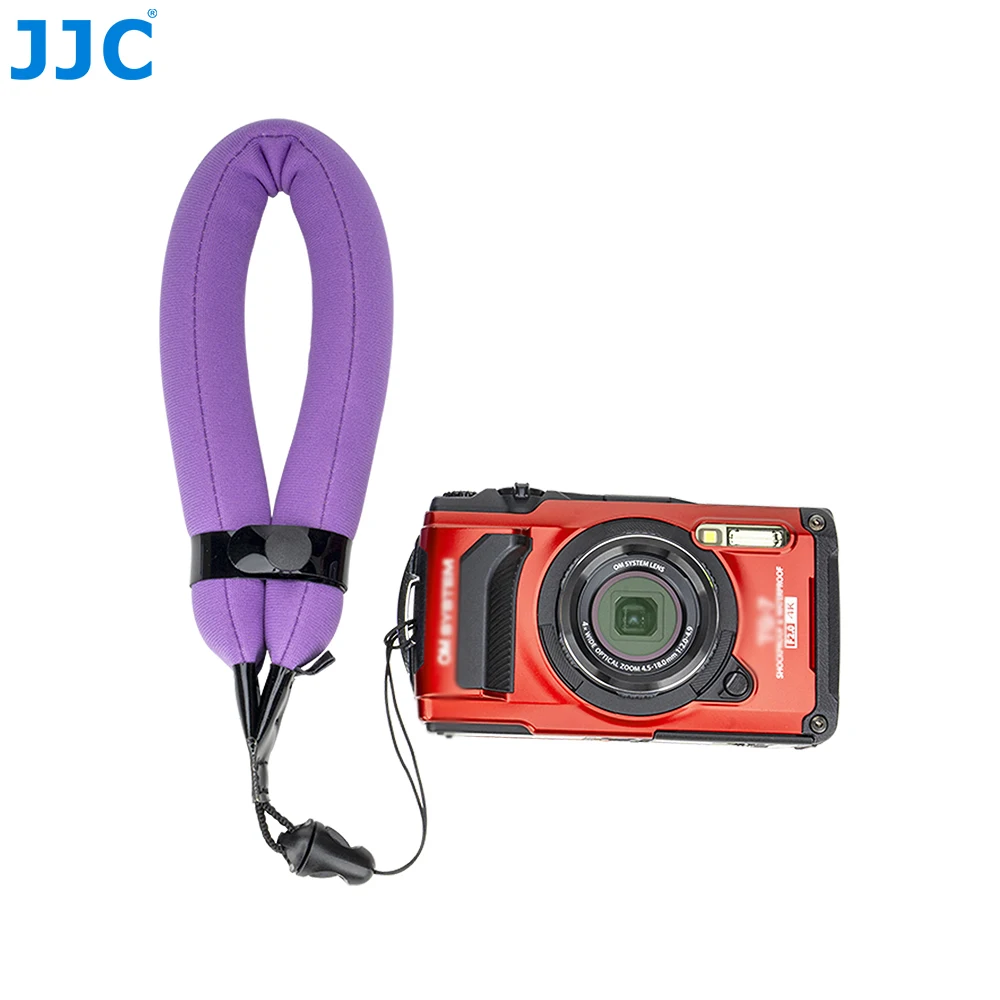 JJC Waterproof Camera Floating Wrist Strap for Olympus TG-7 TG-6 TG-5 Ricoh WG-1000 90 DJI Action 5 Pro 4 3 Osmo 360 Insta360