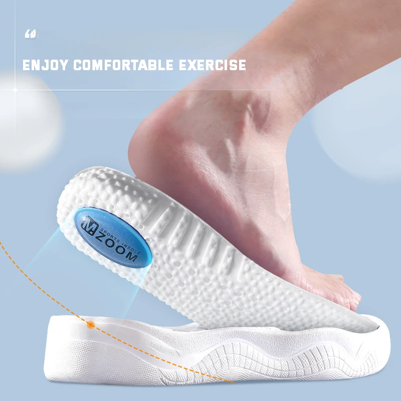 Plantilla ortopédica para zapatos, soporte para ARCO, cestas deportivas para correr, plantillas con absorción de impacto para pies, cómodas, antideslizantes, 1 par