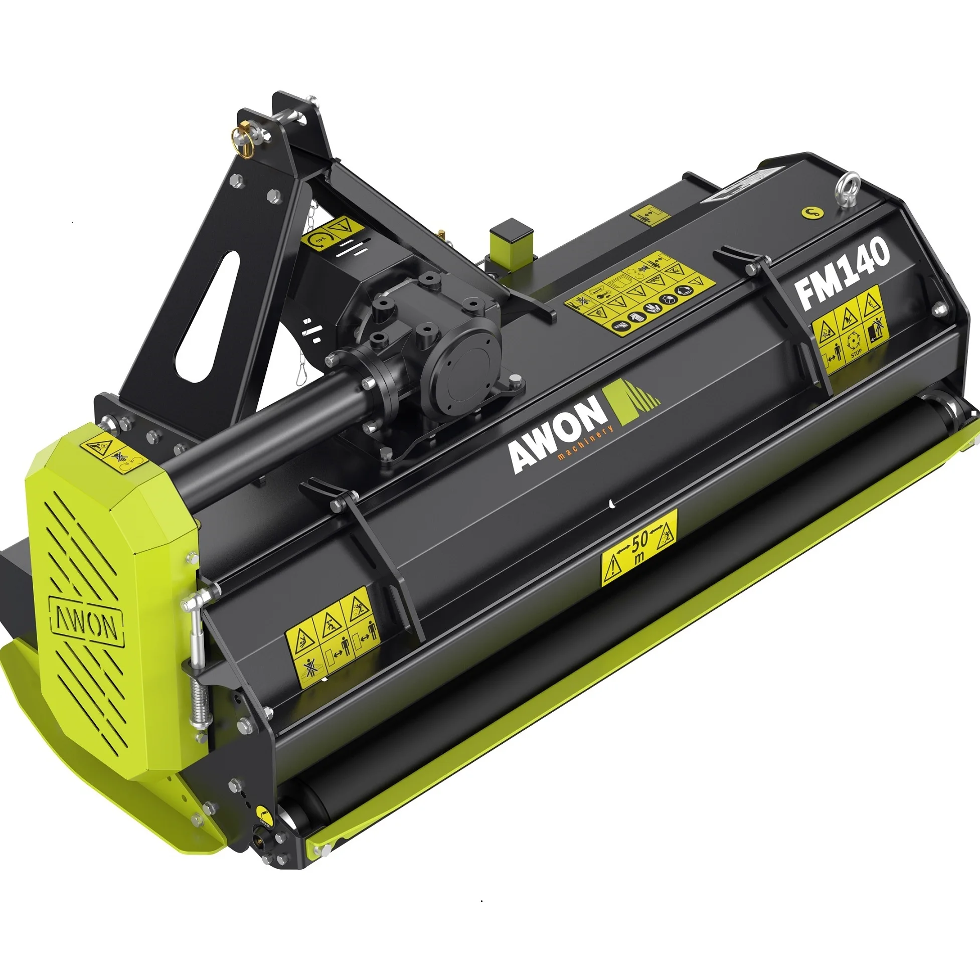 

Awon FM120 Light 25-40 Mini Tractor Flail Mower Tractor Flail Mower Bush Grass Cutter Tractor
