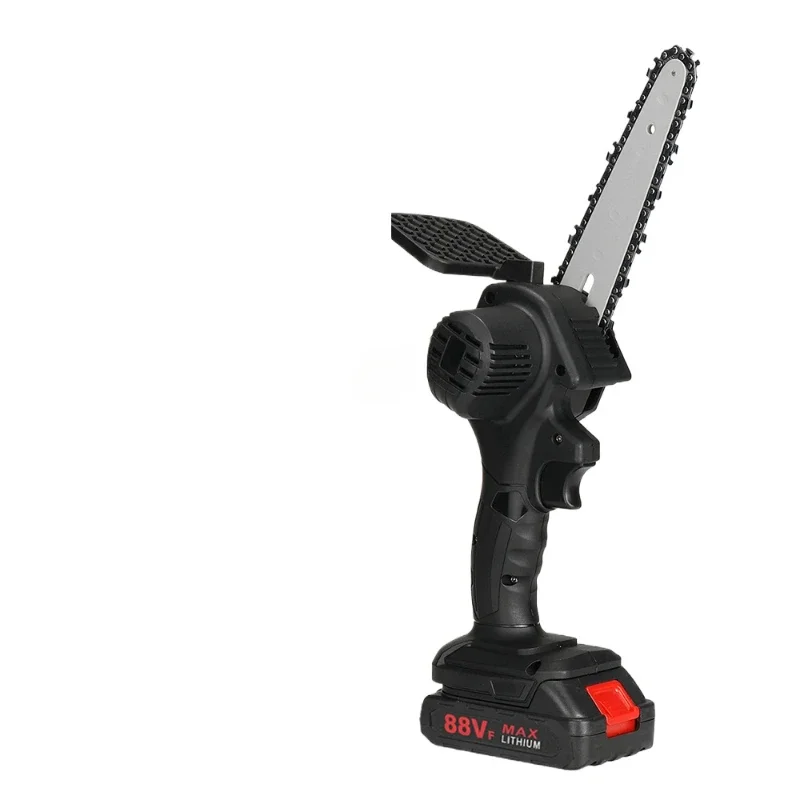 

6 Inch Cordless Electric Saw Chainsaw Rechargeable Garden Tree Woodworking Power Tool with Replace Chain for Makita 18V Battery