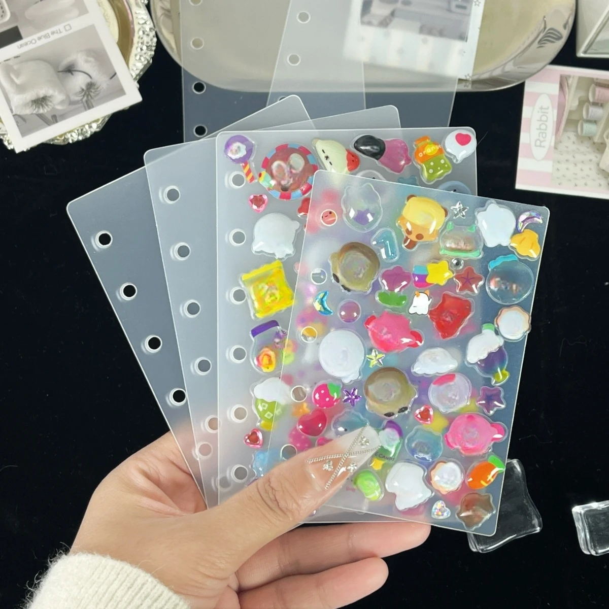 5/10/15 قطعة/الحقيبة A5/A6/A7/M5 فواصل أوراق فضفاضة، فواصل بلوري شفافة، فواصل فقاعات غير منتظمة، دفتر ملصقات منقوش ثلاثي الأبعاد، دفتر ملصقات سميك، دفتر ملاحظات قابل للتخزين أوراق الشجر، دفتر ملاحظات فضفاض، دفتر ملاحظات، دفتر ملاحظات، دفتر ملاحظات قابل للتخزين أوراق الشجر، دفتر ملاحظات محمول، دفتر ملاحظات، مخطططم، دفتر ملاحظات، دفتر ملاحظات، دفتر ملاحظات، دفتر ملاحظات، مخطططططططم، مخطططططططططططططططم، دفتر القصاصات، دفتر القصاصات، مخطفوش غير منتج غير منتج غير منتج غير منتج غير منتج غير 