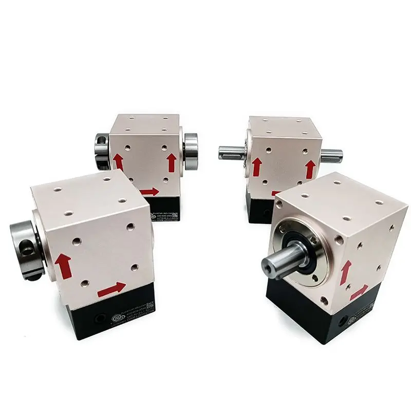 Sterzo di precisione Angolo retto di 90 gradi per commutatore LZT Riduttore epicicloidale Servomotore passo-passo Riduttore angolare