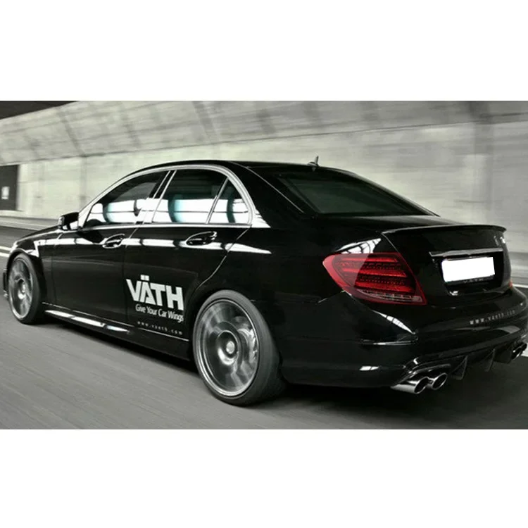 Fabrikverkauf Auto Rückleuchte Diamant Stil LED Lauflichter Bremslichter Rücklicht für Mercedes Benz W204 C180 C200 2007-2014