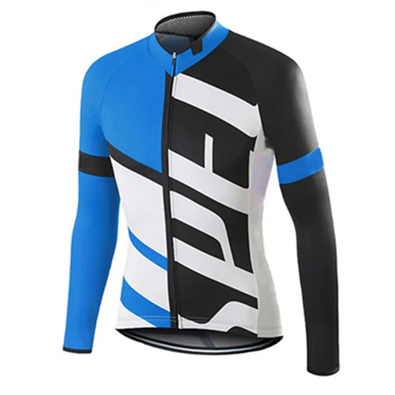 2024 Cycling Jersey Long Sleeve Sweatshirt Cycling Suit Autumn Quick-Dry Racing Uniform Team Men Bicycle Sportswear Clothing