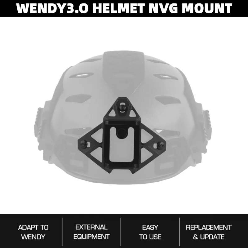 

Wendy 3.0 Low-Light Headgear Adapter | Universal Night Vision Mount | for Wildlife Observation & Caving