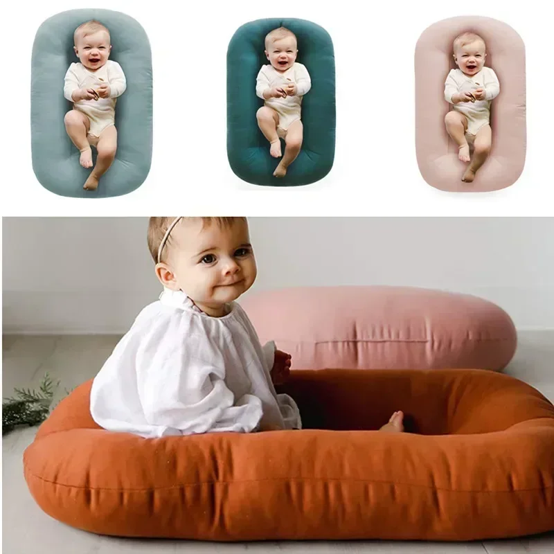 Cotton Newborn Womb Bionic Bed Mommy Foldable Crib  Portable Removable  Squeezable Travel Bed Washable Nest Movable Home Baby