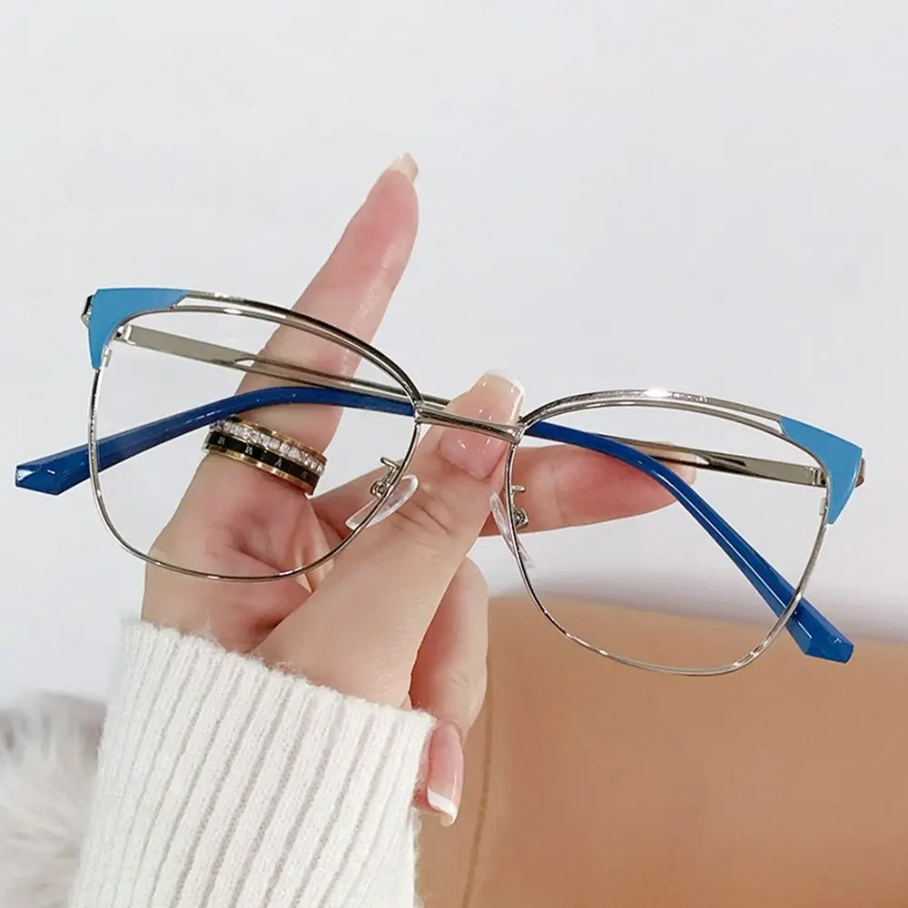Blue Ray Blocking Anti-Blue Light Glasses Eye Protection Ultralight Computer Goggles Metal Optical Spectacle Eyeglass Men Women