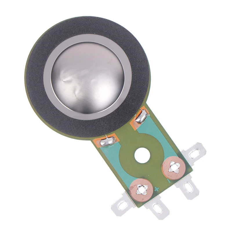 1PC Repair Parts 25.4MM Tweeters Voice Coil Round Speaker Treble Coil Horn Titanium Film Copper Clad Alumium Diaphragm