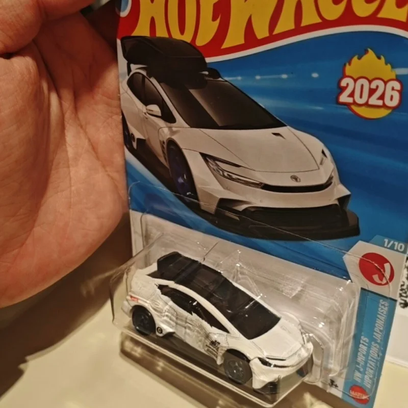 2026 Original Hot Wheels Vehicle Prius Custom Diecast Car Model Edition 1:64 With Luggage Rack Collectible Toy Vehicle  For Fans