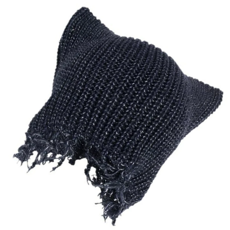 Trendy Knitted Skullcap Hat Youth Street Styles Hat Versatiles Outdoor Hat