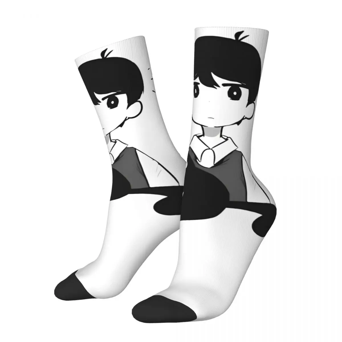 

Женские аниме носки для игр Omori, хлопковые Повседневные носки, новинка, Merch, носки средней длины, маленькие подарки