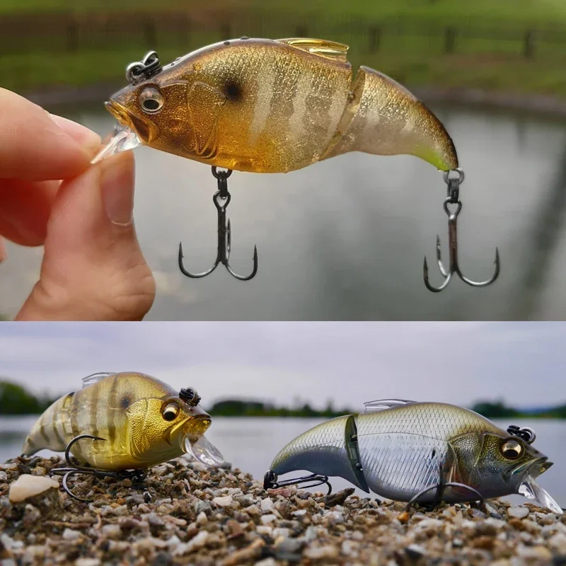 ZWICKE 1pcs 71mm 9.7g Pike Trout Bass Pesca Hard Bait Vibration-X Valtalion Slow Sinking Jointed Swimbait Wobblers Fishing Lure