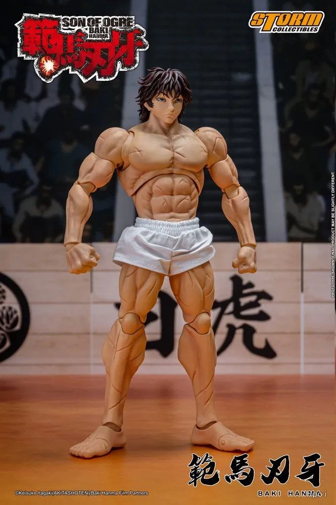 

【Оригинал】Storm Collectibles BAKI Hanma Baki 1/10 Модели аниме-фигурок