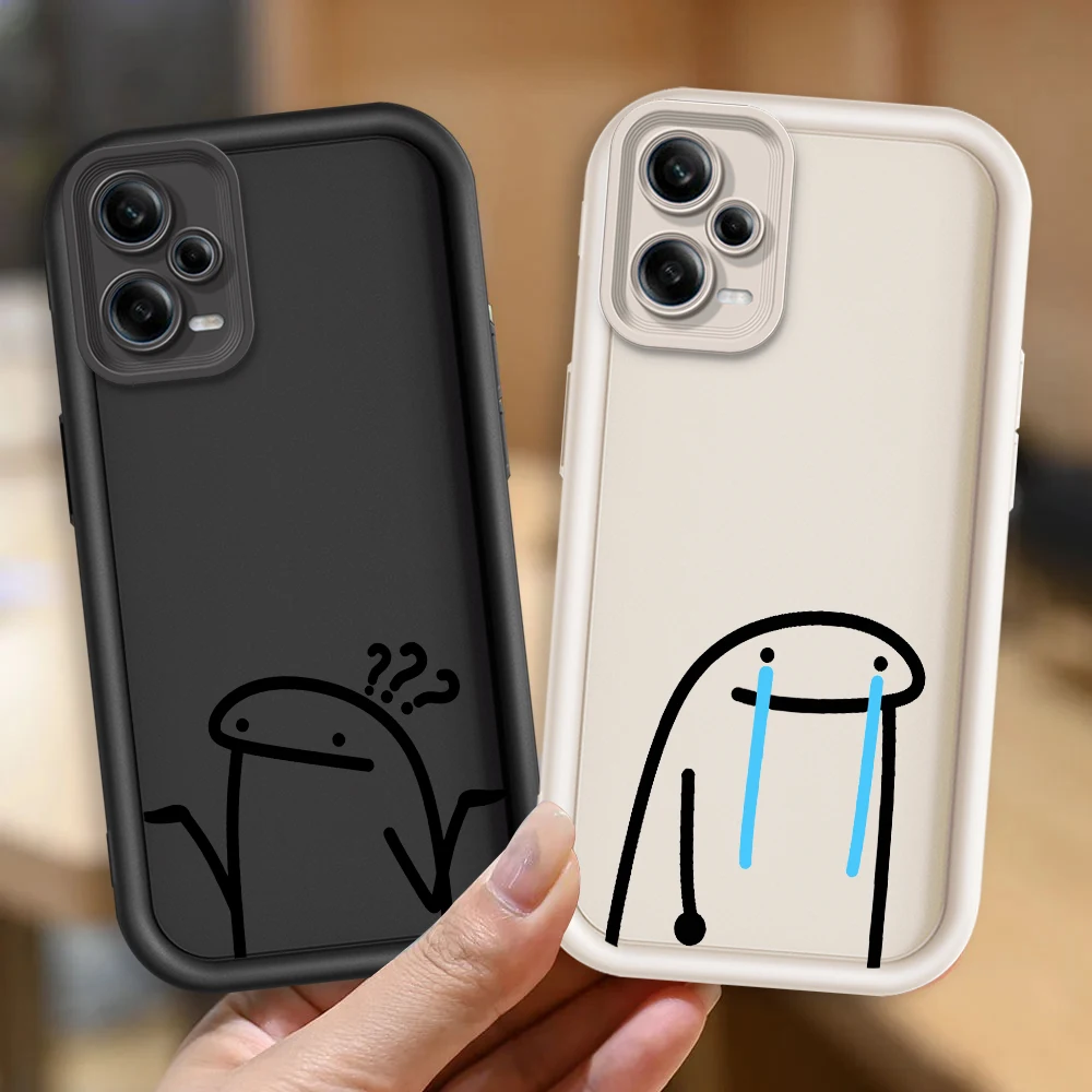 

Funny Expressions Cartoons Eye Ladder For Xiaomi Redmi Note 13 12 12C 11 11S 10 10C 10A 9C 9A Pro 5G Cover Phone Case