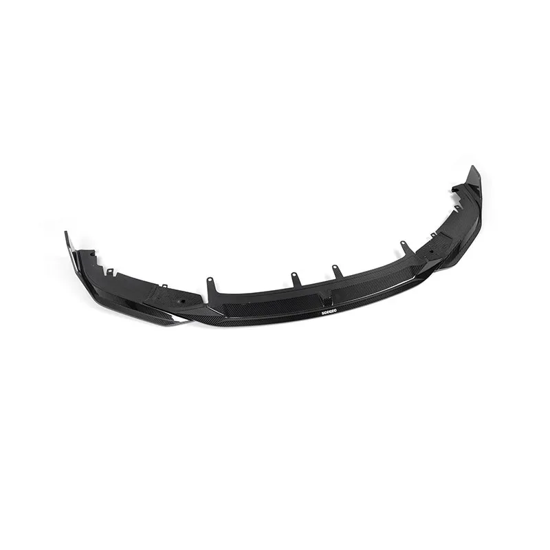 Dry Carbon Fiber Car Front Bumper Spoiler Lip Splitter Body Kit Bumper Lip Chin Diffuser For BMW 8 Series G14 G15 G16 2020-IN