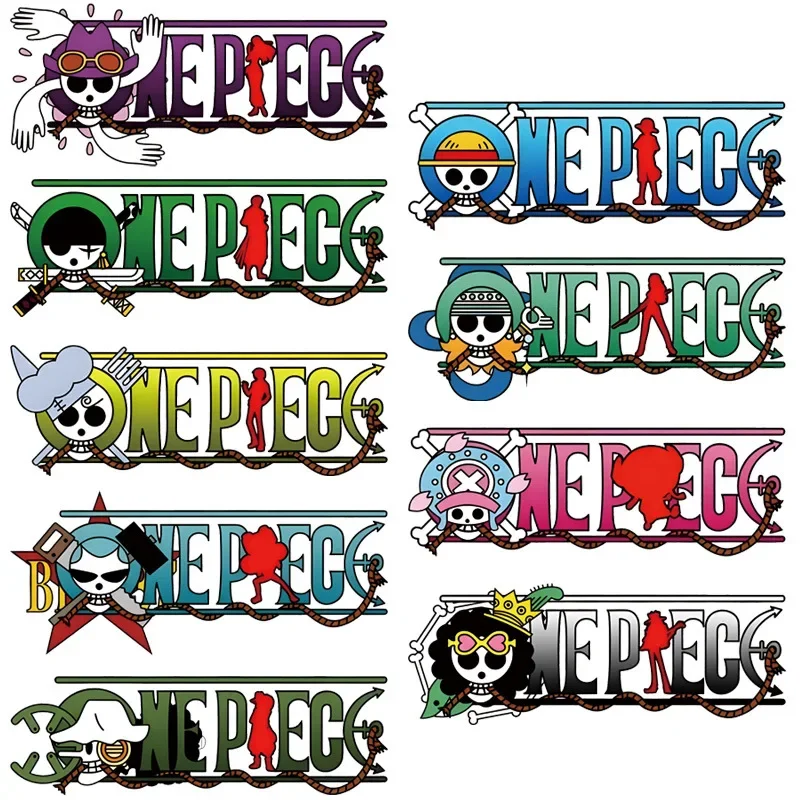 

Cartoon ONE PIECE TF UV Transfer Stickers Waterproof Decals for Glass Metal Surface Household Goods108