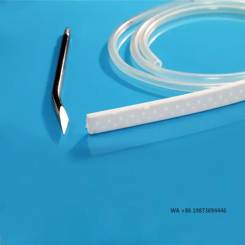 Medical Silicone Thoracic Catheter Disposable Silicone Thoracic Drainage Tube