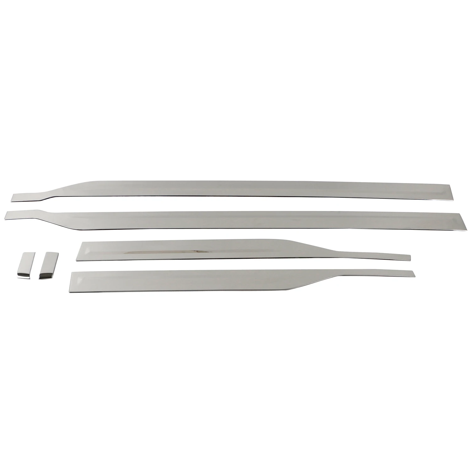 Car Accessories for Honda CR-V 2023 2024 2025 Stainless Steel Side Door Body Molding Cover Trim 6pcs