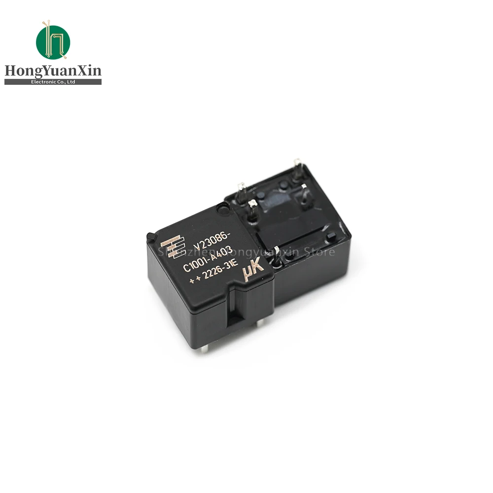 Original V23086-C1001-A403 30A 12V 5-pin 20Amp Micro K (Single & Dual) PC Board Relay for Automotive Applications