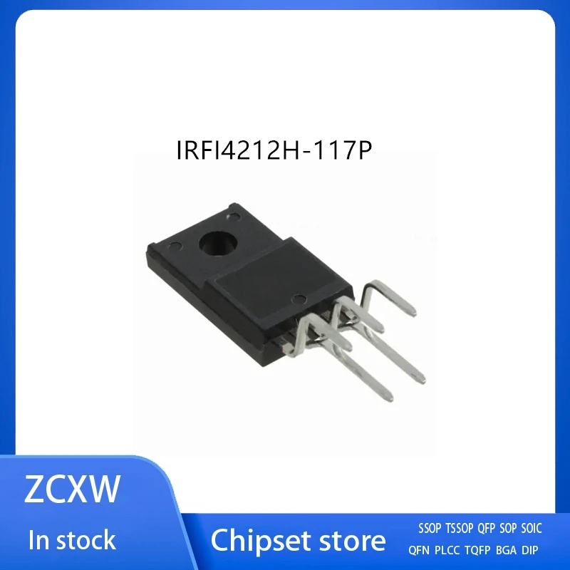 10Pcs/Lot  IRFI4212H-117P  IRFI4212H IRFI4212 TO-220F-5