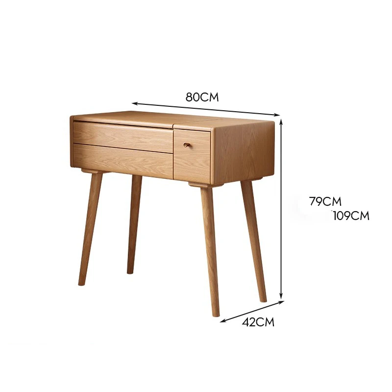 Meja Rias Vintage Elegan Estetika Klasik Premium Minimalis Meja Rias Gaya Industrial Meuble De Chambre Furniture