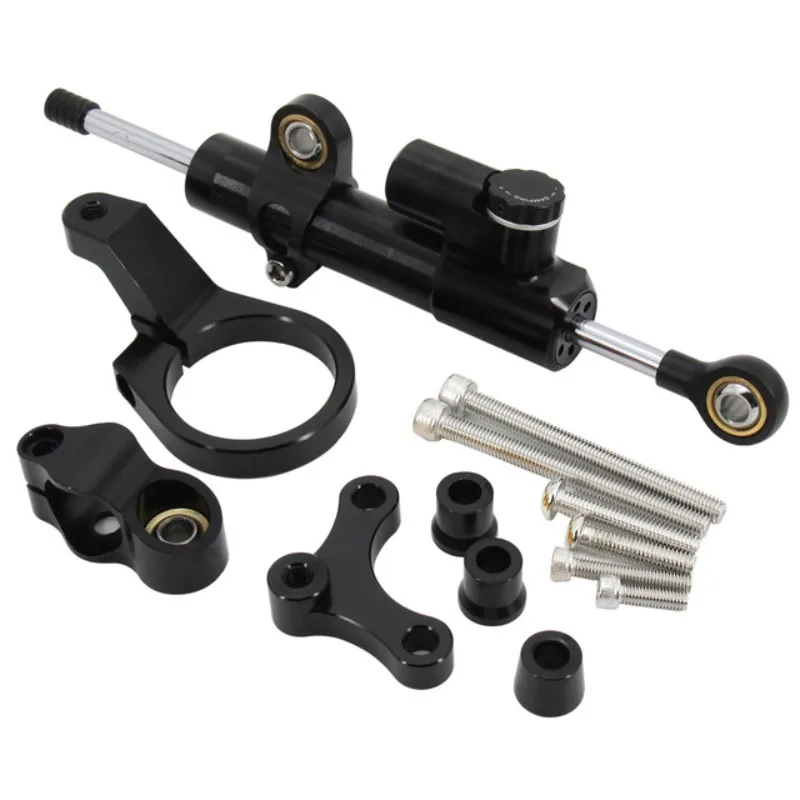 

For Honda CBR650R Motorcycle Accessories Adjustable Steering Stabilizer Shock Absorber Damper Titanium Ruler