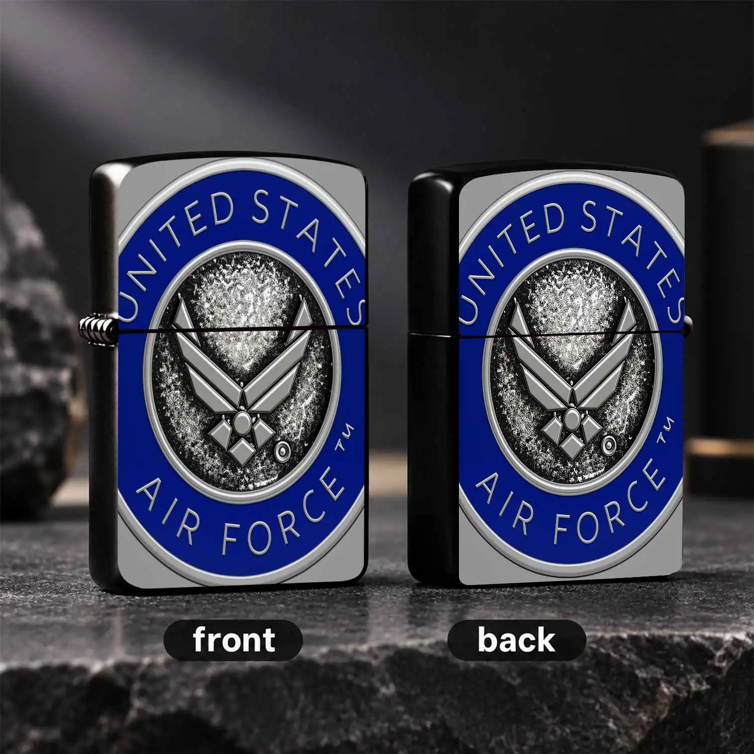 United States Air Force Themed Commemorative Lighter, Portable Ignition Device For Daily Travel Outdoor Trips, Durable Practical Gear For Gifting And Personal Collection, Suitable For All Scenarios A Humorous And Interesting Lighter