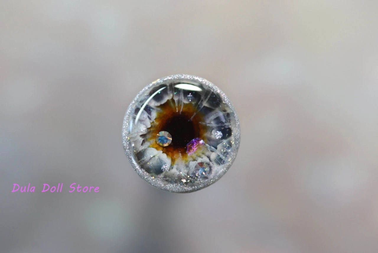 Dula 手作り立体接着剤手彫りアイシティ磁気接眼レンズアイチップブライス人形アクセサリー