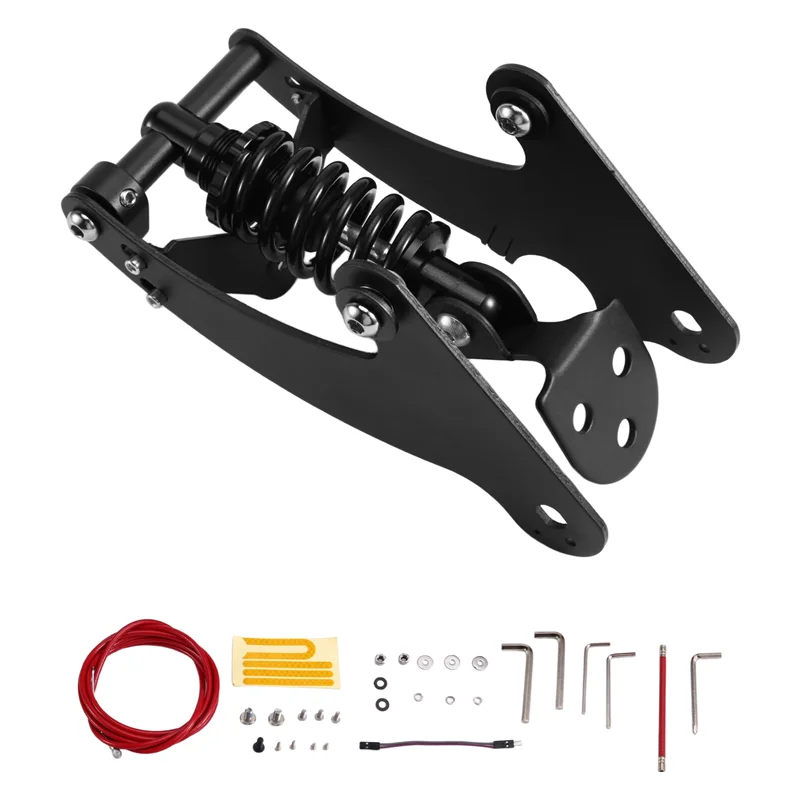 

ABQB-Scooter Rear Suspension For Xiaomi Pro Pro2 Electric Scooter Rear Shock Absorber Scooters Accessories Black