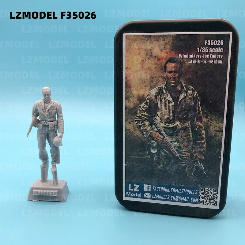 

1/35scale Die-casting 75mm Resin Soldier Needs To Be Hand-colored By Hand To Whisper Joe Anders Toy Model Free Shipping