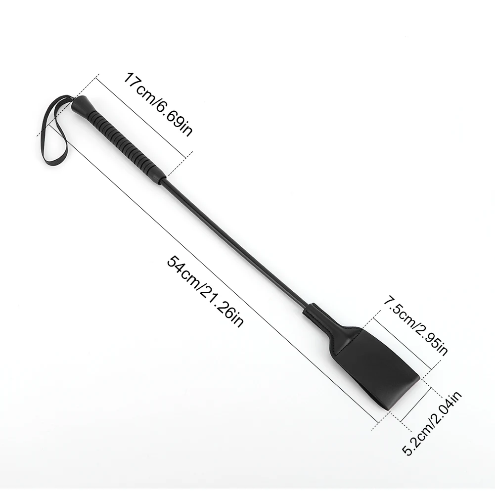 21 بوصة ركوب المحاصيل مع مقبض تدريب الفروسية الحصان سوط بو الجلود في الهواء الطلق مؤشر محمول لرياضة الفروسية