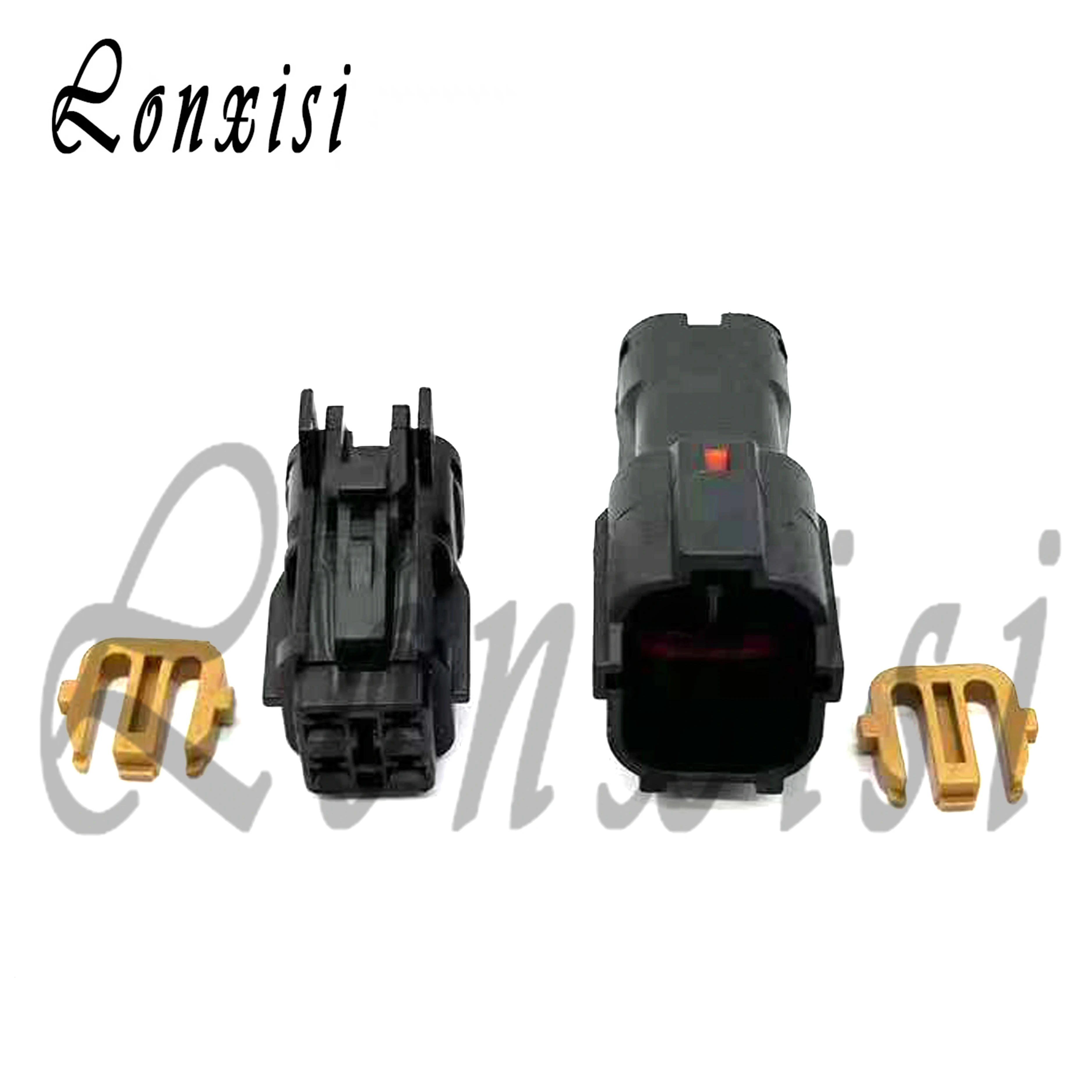 4 Pin MG640333-5 Kit Black Male Female Waterproof Electrical Auto KET Wiring Connector Plug Socket MG610331-5
