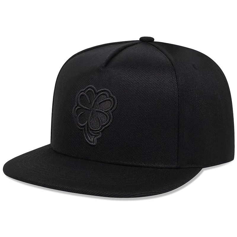 1piece Unisex Four-leaf Clover Embroidery Hip Hop Hat Outdoor Adjustable Sunscreen Leisure Hat Spring Autumn Travel Tourism