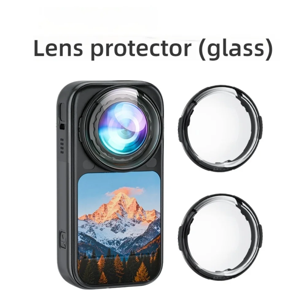 Panoramic Optical Glass Lens Guard For Insta360 X6 Camera Anti-scratch Protective Lens Cover Accessories