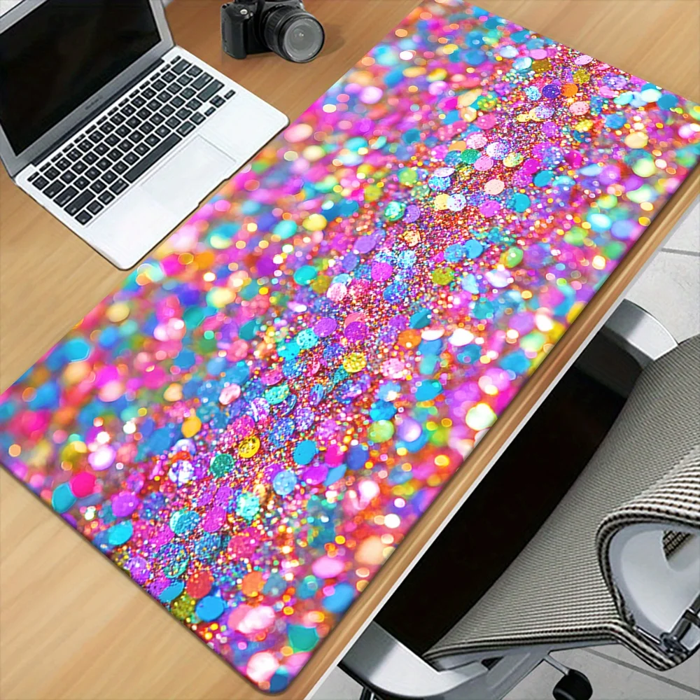 

Коврик для стола Sparkling Stars - водонепроницаемый, противоскользящий игровой коврик для мыши для ПК, ноутбука и офиса - игровой коврик для стола для ПК
