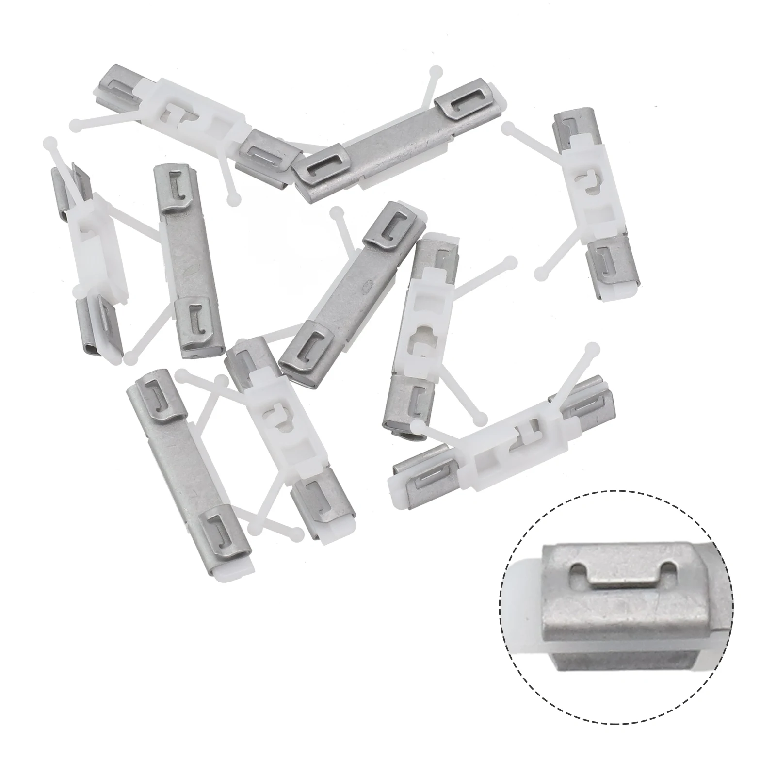 

Ront зажим для лобового стекла для Volvo XC60 10 шт., прямая посадка, простая установка, переднее лобовое стекло, белый цвет