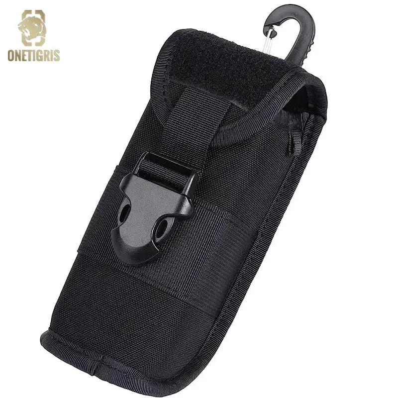 

ONETIGRIS Tactical Molle Eyeglasses Hard Case with Buckle Sunglasses Eyewear Box Shockproof Protective Goggles Storage Box