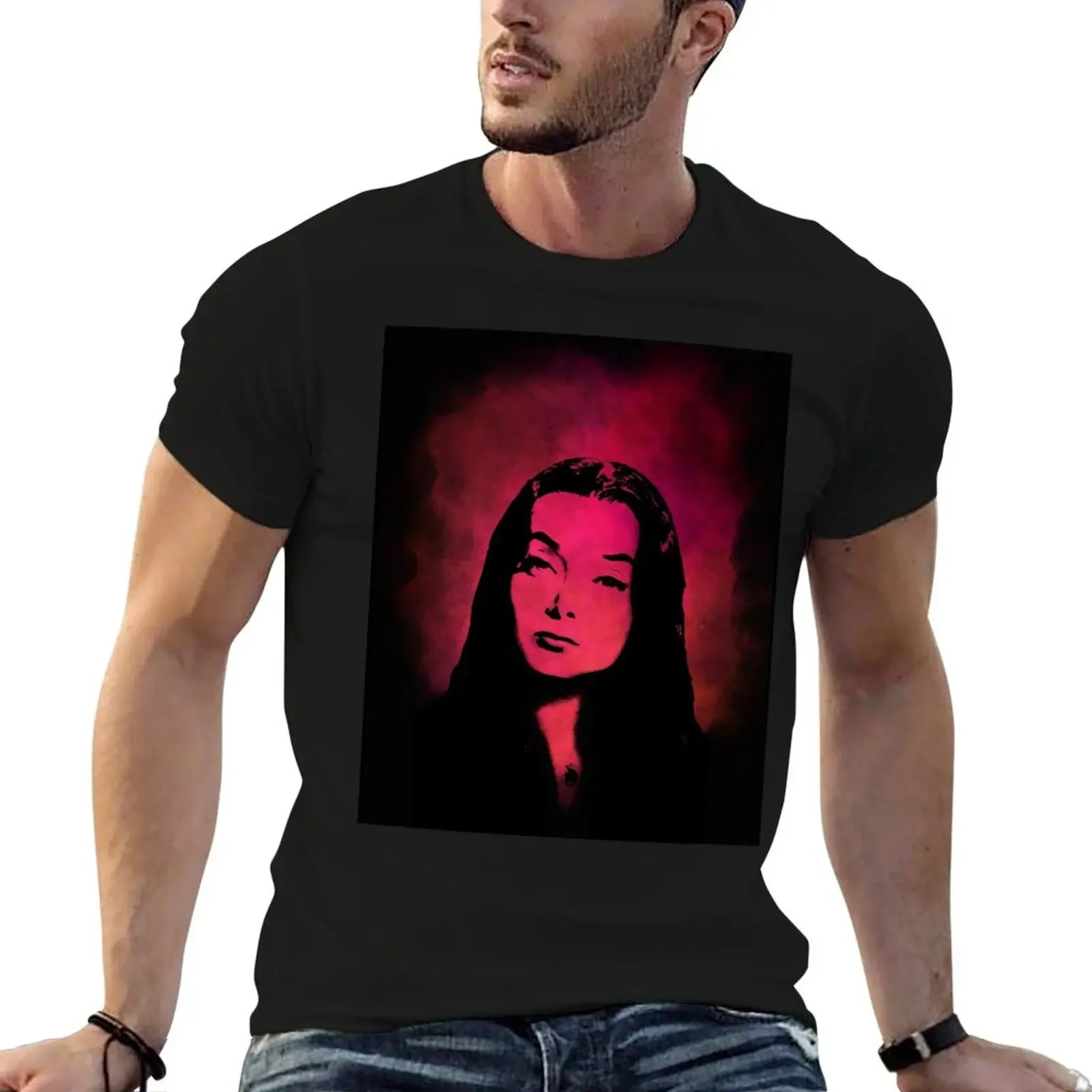 

Morticia Addams T-Shirt anime clothes vintage customs design your own vintage t shirts mens tall t shirts