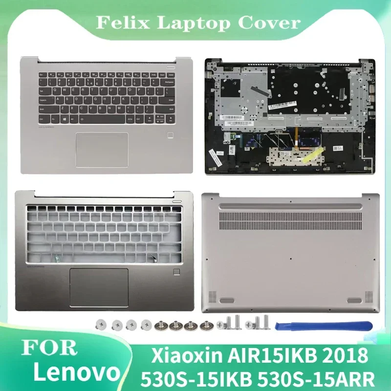 FOR Lenovo Xiaoxin AIR15IKB 2018 530S-15IKB 530S-15ARR Palm Rest/Palm Rest keyboard/Silver New Notebook Cover