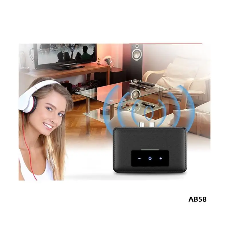 2-In-1 Receiver Transmitter Plug And Play Bluetooth-Compatible Stereo Adapter High Definition Hifi Support NFC