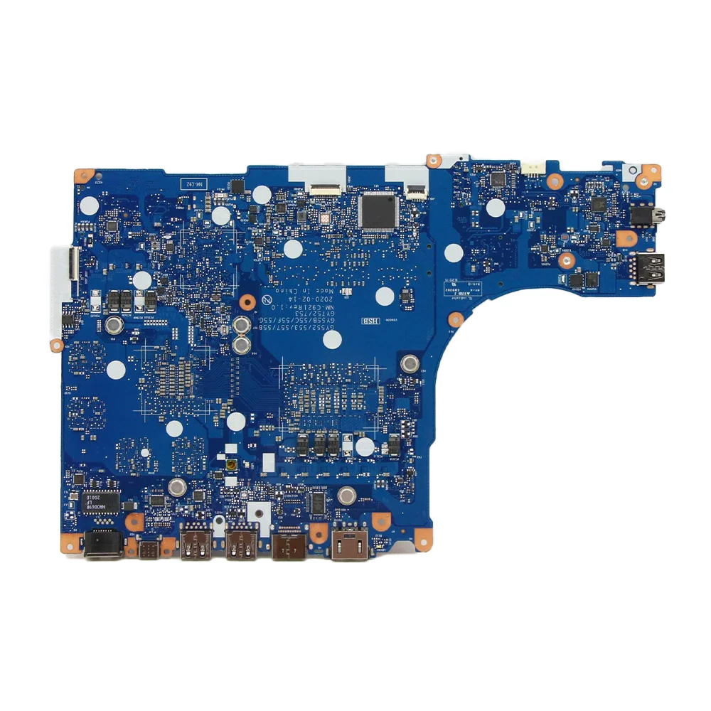 Laptop Moederbord Voor Lenovo Legion 5-15imh05 NM-C921 Met Cpu: I5-10300H I7-10750H Gpu: Gtx1650 Ti 4G/Gtx1650 4G Fru: 5b20s72434