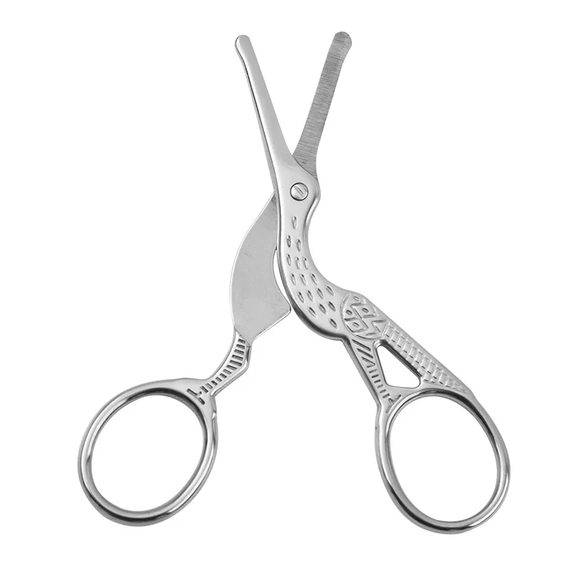 Forbici per naso a punta tonda Forbici per peli del naso Taglio dei peli del naso Forbici per peli del viso per uomo